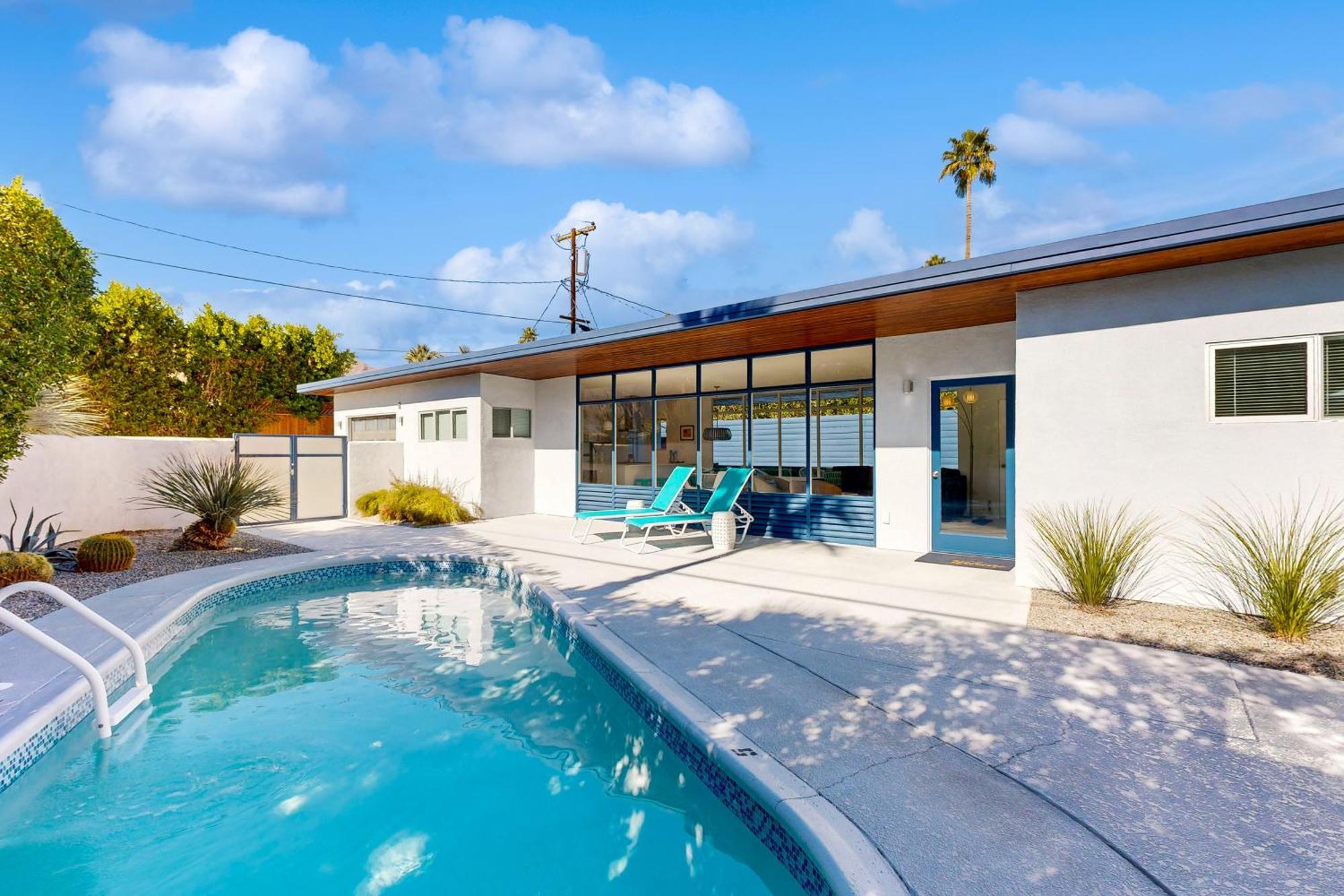 The Aluminum House Permit# 2227 Villa Palm Springs Bagian luar foto